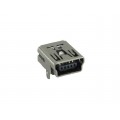 Mini USB 5pin. SMT SMD  lizdas